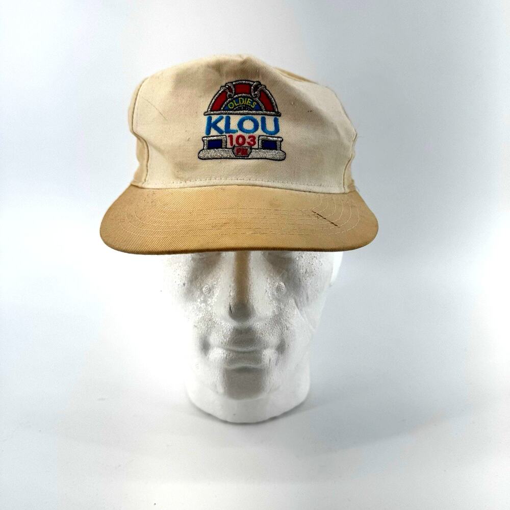 KLOU 103 FM Radio Station St Louis Classic Rock Embroidered Hat Cap Vintage
